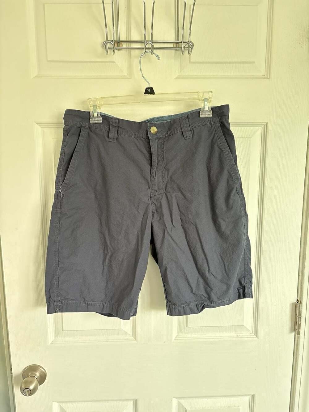 Columbia Men's Washed Out Shorts Size 32W 10L Navy